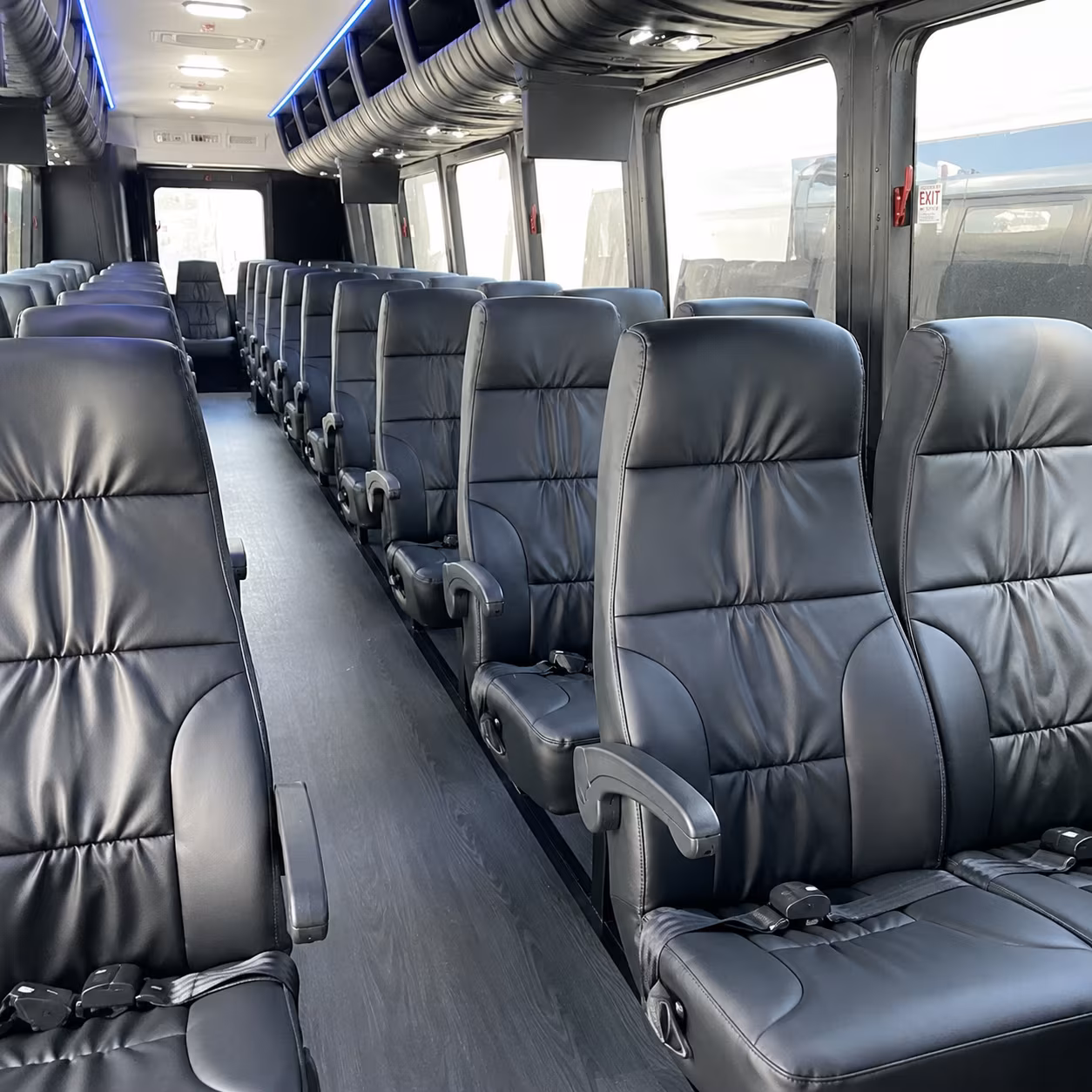 columbus religious group transportation onboard seating